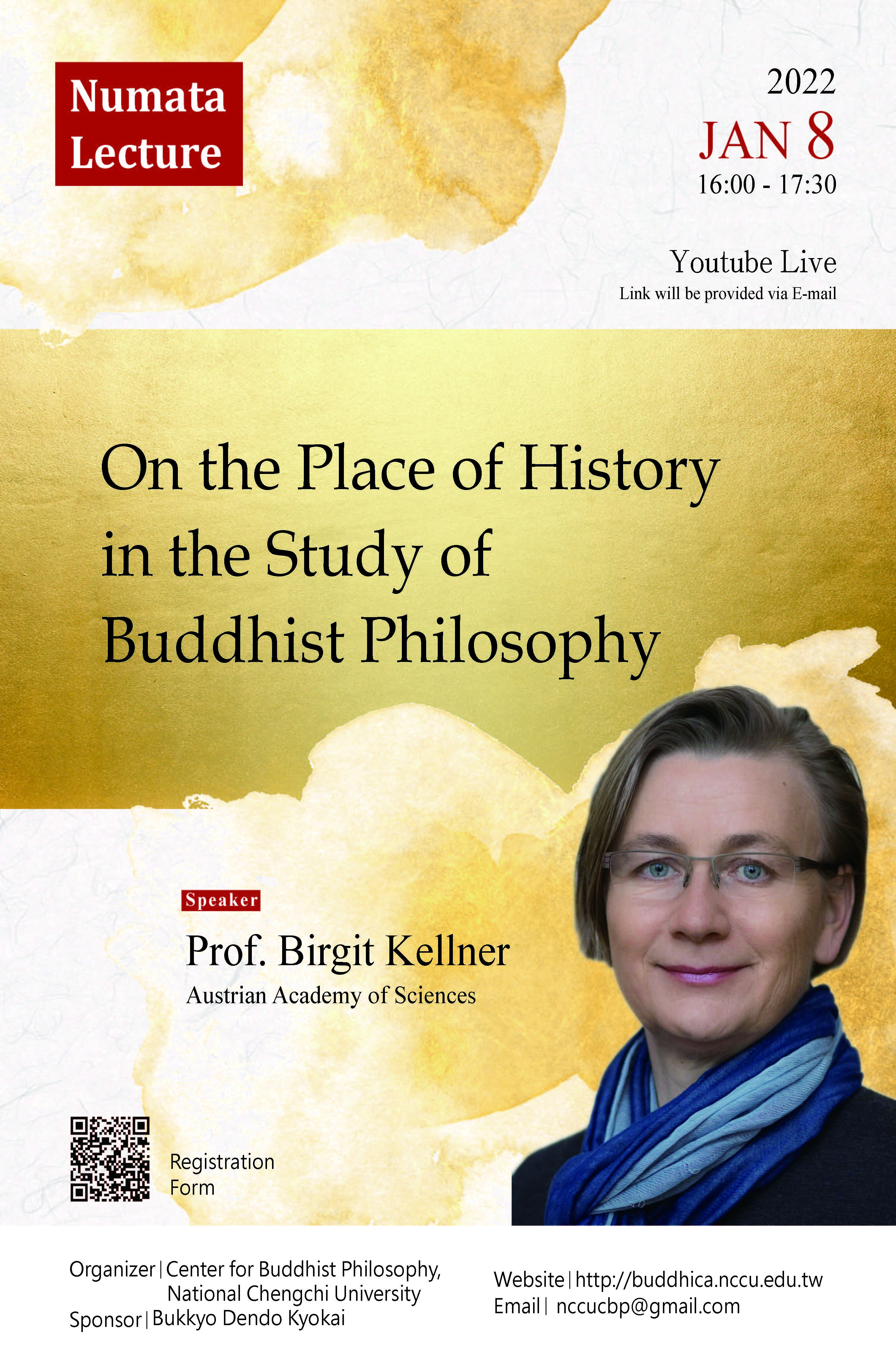 [Numata Lecture] On the Place of History in the Study of Buddhist Philosophy